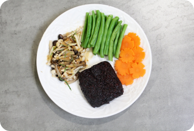 cơm độ dưỡng msslim,cơm msslim,cơm gạo lứt,cơm gạo tím,gạo lứt tím,msslim